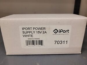 iPort 70311 15V/2A LAUNCH LaunchPort Power Supply WHITE NEW