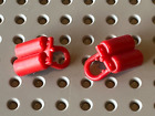 2x LEGO Red Minifig Accessory Airtank 3838 / Set 6970 928 6953 6701 6930 6711