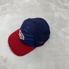 Pittsburgh Penguins Hat Size M/L New Era 39Thirty Blue Red American Flag  Fitted