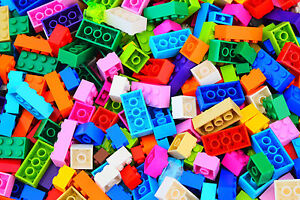 ☀️NEW! Lego 100 Bulk ALL BRICKS BLOCKS LOT Mixed Sizes Basic Building Pieces Mix