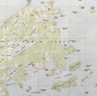 Map North Haven East Maine 1982 Topographic Geo Survey 1:24000 27x22