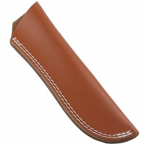 Brown Leather Fixed Blade Knife Belt Sheath for Mora Companion 7