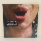 SAY ANYTHING i don't think it is Lp lt. BLUE Colored Vinyl Record , SEALED / NEW