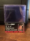 Ultra Pro 3X4 PREMIUM Toploaders 35pt 1 Pack of 25 for Standard Sized Cards