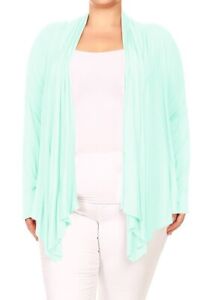 Soft and Stretchy Draped Cardigan - Perfect for Cooler Weather