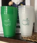 (4) CUPS 2024 Official Masters Golf Tournament Frosted Plastic Drink Cup | ANGC