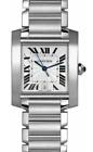 Cartier Tank Francaise Large Silver Dial W51002Q3 Box and Papers