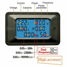 AC 100A Multimeter Voltage Current Power Watt Energy Split Core Current Sensor