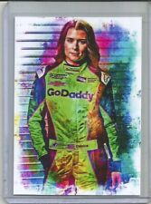 2022 DANICA PATRICK 3/5 NASCAR  ORIGINAL PRINT ART SKETCH CARD ARTIST SIGNED