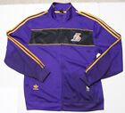 ADIDAS Limited Edition Los Angeles LAKERS Warm Up Jacket Size Men’s XL Purple