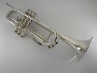 New ListingTrumpet KANSTUL Chicago Model Silver Bb Trumpet & PROTEC Case