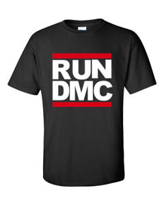 RUN DMC T- Shirt  hip hop Music Band Men's Novelty Tee NEW