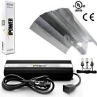 iPower HPS MH Digital Dimmable Grow Light System Kits Wing Reflector Set; 1000W