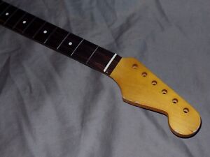 HEAVY 9.5 RELIC Allparts Rosewood Neck willfit vintage Stratocaster mjt body