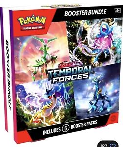 Pokemon TCG Temporal Forces Booster Bundle Box Factory Sealed