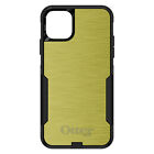 OtterBox Commuter for Apple iPhone (Pick Model) Yellow Stainless Steel Print