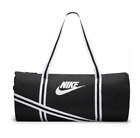 Nike Heritage Duffel Bag Black White  Sz Misc DQ7611-010