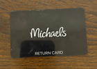 Michael's Gift Card Return Card Craft Arts |$86.71 Balance