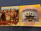 Beatles: Sargent Pepper's and Magical Mystery Tour original 1967 vinyl LPs, VG