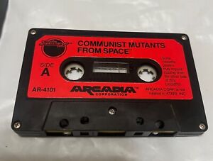 Communist Mutants From Space (Atari 2600, Supercharger) Game Cassette