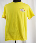 Bon Jovi Local Crew Because We Can 2013 Concert Tour Yellow S/S T-Shirt XL