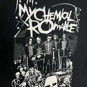 Bay Island Tshirt Mens XL Black My Chemical Romance The Black Parade Is Dead Y2k