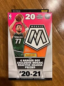 2020-21 Panini Mosaic NBA Basketball Hanger Box - NEW SEALED