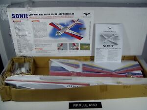 Phoenix SONIC MK2 Low Wing Radio Control RC Model Airplane Kit 53