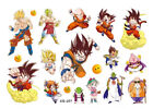Dragon Ball Temporary Fake Body Art Tattoo Sticker Sheet (10+ Characters) TA