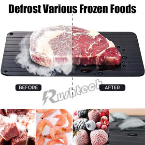 Fast Defrosting Tray Rapid Thawing Board Safe Defrost Plate Meat Frozen Food