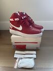 Size 9 - Nike Air Force 1 High SP x Supreme Red 2014