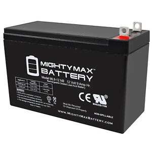 Mighty Max 12V 9AH Battery Replacement for Generac XG8000E Portable Generators