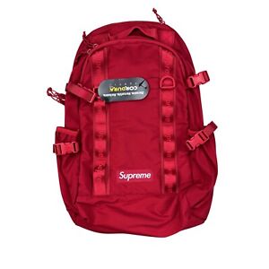 Supreme FW20 Box Backpack Dark Red
