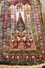Antique Signed-by-Master Rug Masterpiece Silk. Hand- Knotted