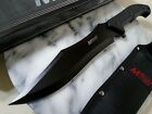 Mtech Black Raptor Combat Bowie Fixed Blade Knife 5mm Full Tang G10 MT-20-39 14