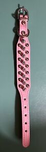 Spiked Studded Leather Dog Collar Rivets Pet Small Cat Chihuahua Adjustable XXS