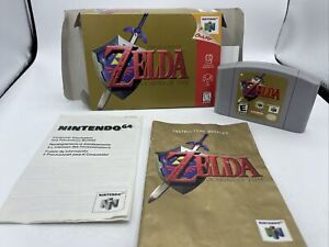 Legend of Zelda: Ocarina of Time (Nintendo 64, 1998) CIB