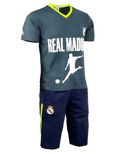 Real Madrid 3/4 Pants and Shirt (SET), All Sizes