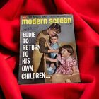 MODERN SCREEN MAGAZINE AUGUST 1960 EDDIE RETURN OWN CHILDREN FOR ADULTS ONLY