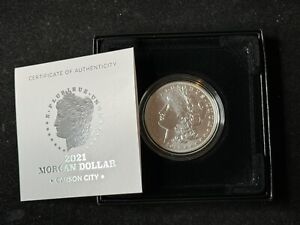New Listing2021-CC Morgan Silver Dollar in OGP with COA