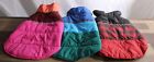 32 Degrees Dog Jacket Puffer Vest XS/S/M/L/XL Pink Red Blue Easy Leash Hole