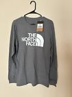 THE NORTH FACE Long Sleeve Shirt Half Dome NF0A811OGAZ1 Men's Gray - SMALL