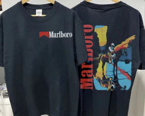 Vintage Marlboro 80s Marlboro Cowboy  tshirt
