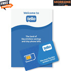 Tello Mobile - Bring Your Own Phone - 3 in 1 SIM Card Kit *BRAND NEW*