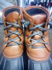 Ladies Nautica Size 10 Low Orange And Black Snow Boots Pre-owned