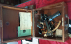 C. Plath Micrometer Sextant Hamburg, Germany 1956 Box with key and Certificates