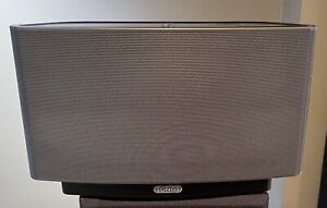 Sonos Play:5 (Gen 1) Wireless Streaming Smart Speaker - Black with gray grill.