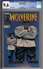 New ListingWolverine #10 CGC 9.6 NM+ Classic Hulk Cover John Buscema Art WHITE PAGES