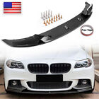 Carbon Fiber For 2011~2016 BMW F10 5 Series M Sport Front Bumper Lip Splitter BC (For: More than one vehicle)