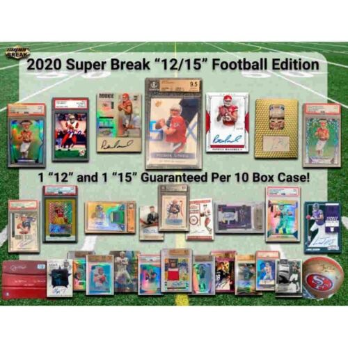 2020 Super Break Football 12/15 Edition Hobby Box
